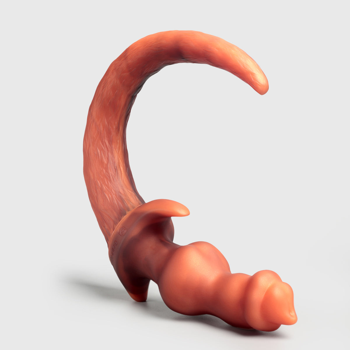 PUP WOOF TAIL PLUG in EMBER black-orange color, SKU series GC-GJW-HBC