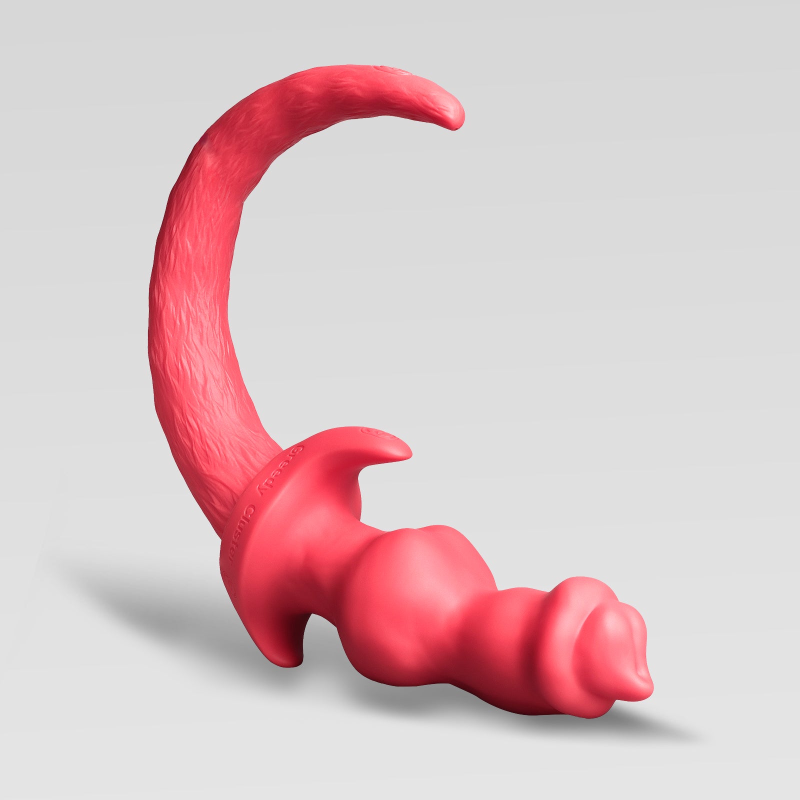 PUP WOOF TAIL PLUG tail butt plug in Scarlett color for butt plug tail and hollow butt plug