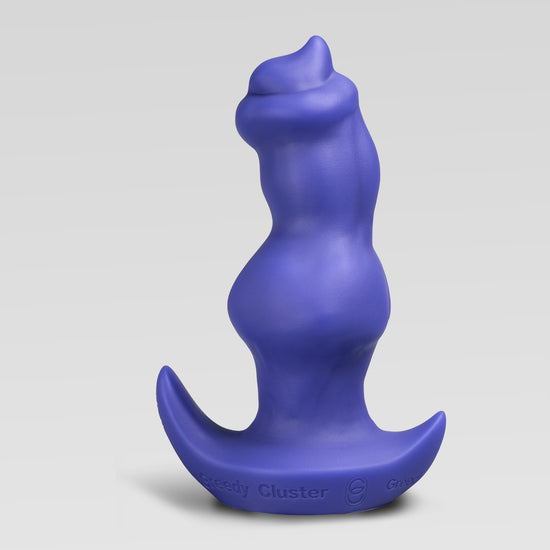 PUPPY STOPPER public butt plug detail image showing hollow channel, base, and tunnel plug details