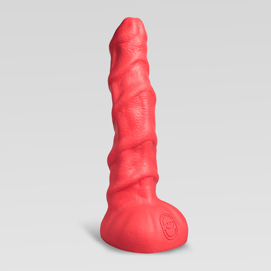 RAM - HUGE ANAL DILDO realistic dildo in Scarlett color for realistic dildos and most realistic dildo