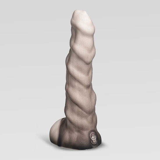RAM - HUGE ANAL DILDO realistic dildo detail image showing lifelike texture, veins, shape, and body-safe silicone finish