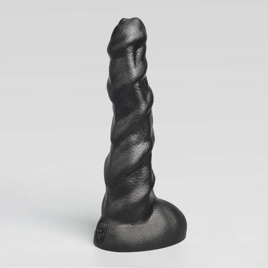RAM - REALISTIC DILDO realistic dildo detail image showing lifelike texture, veins, shape, and body-safe silicone finish