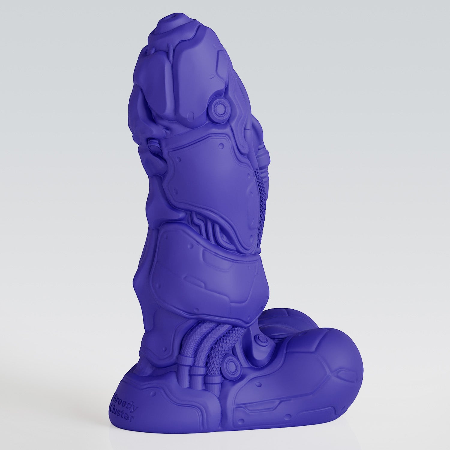 ROBOCOP - ALIEN FANTASY DILDO alien dildo detail image showing fantasy texture, sculpted shape, and body-safe silicone finish