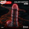 SHIBARI - REALISTIC DILDO realistic dildo detail image showing lifelike texture, veins, shape, and body-safe silicone finish