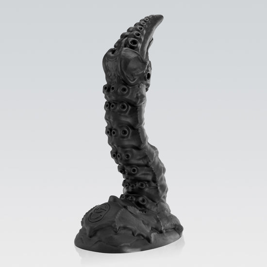 STINGER - ALIEN FANTASY DILDO alien dildo detail image showing fantasy texture, sculpted shape, and body-safe silicone finish