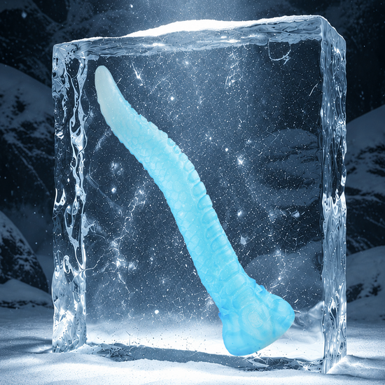 SYREX dragon fantasy dildo in ARCTIC color, main product image