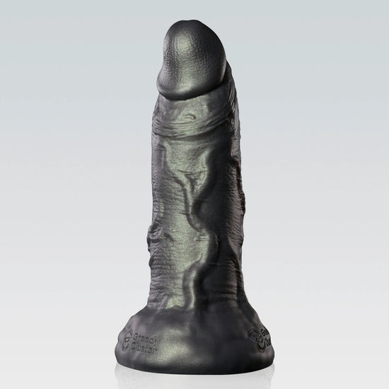 THUG - REALISTIC DILDO realistic dildo detail image showing lifelike texture, veins, shape, and body-safe silicone finish