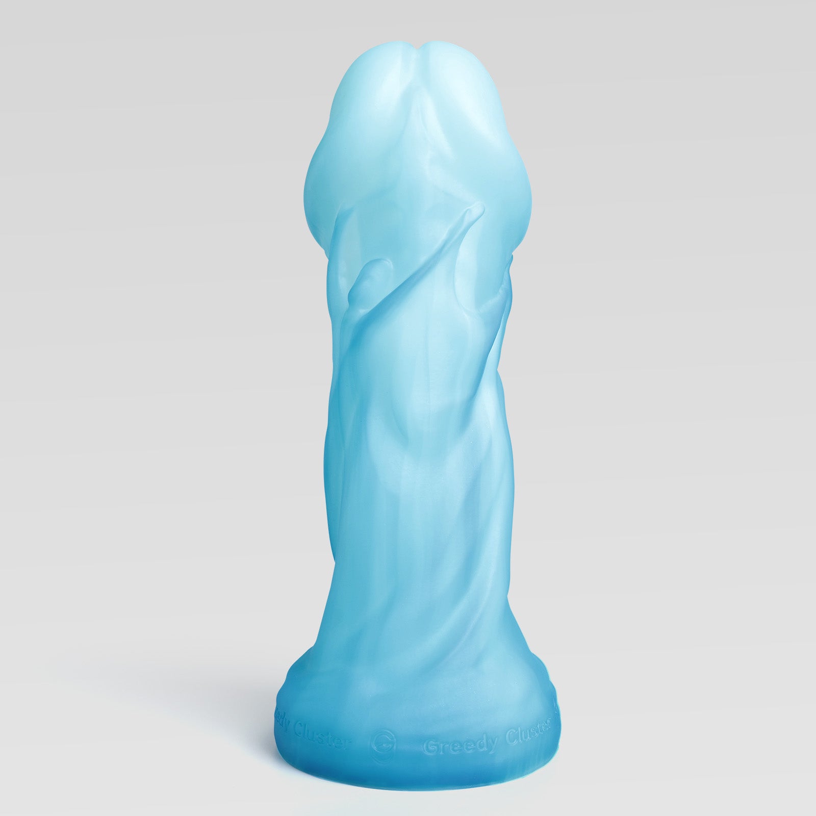 TROPHY -FANTASY DILDO huge dildo detail image showing fantasy texture, sculpted shape, and body-safe silicone finish
