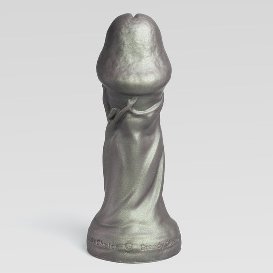 TROPHY -FANTASY DILDO huge dildo detail image showing fantasy texture, sculpted shape, and body-safe silicone finish