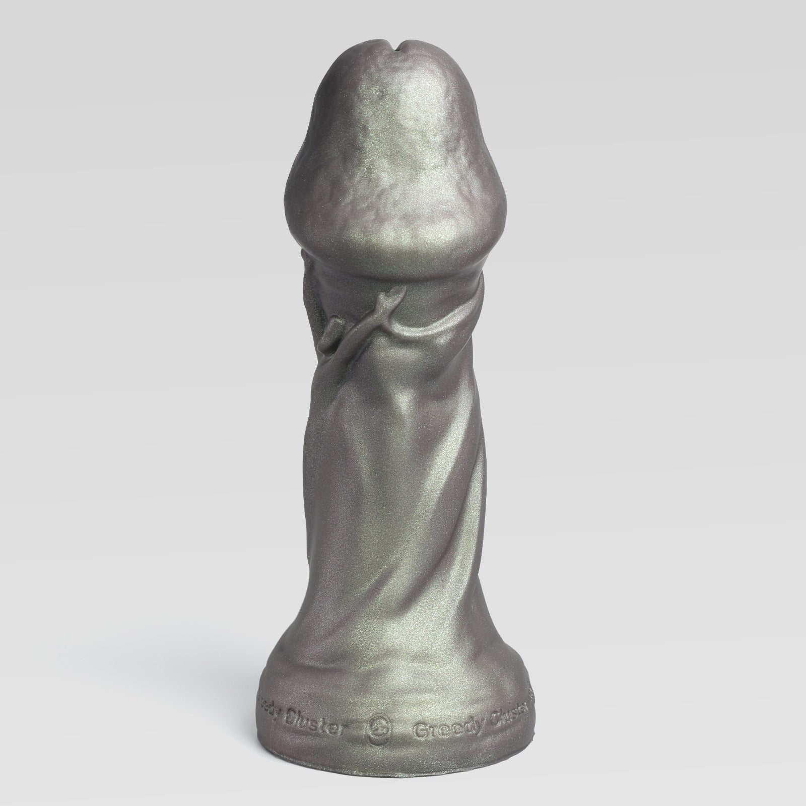 TROPHY -FANTASY DILDO huge dildo detail image showing fantasy texture, sculpted shape, and body-safe silicone finish