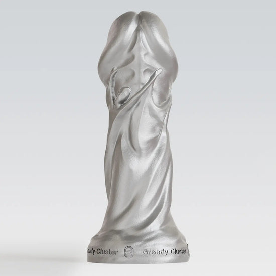 TROPHY -FANTASY DILDO huge dildo detail image showing fantasy texture, sculpted shape, and body-safe silicone finish