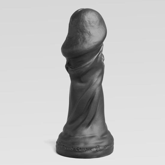 TROPHY -FANTASY DILDO huge dildo detail image showing fantasy texture, sculpted shape, and body-safe silicone finish