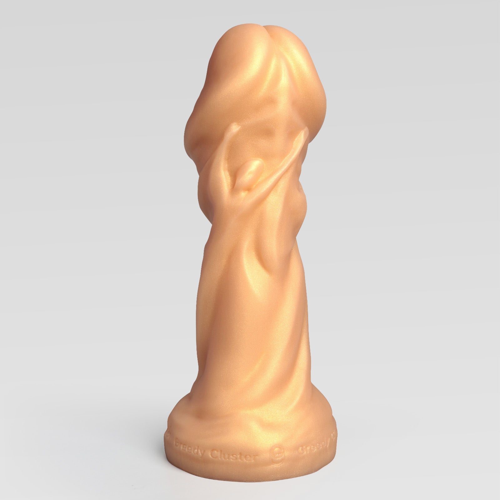 TROPHY -FANTASY DILDO huge dildo detail image showing fantasy texture, sculpted shape, and body-safe silicone finish