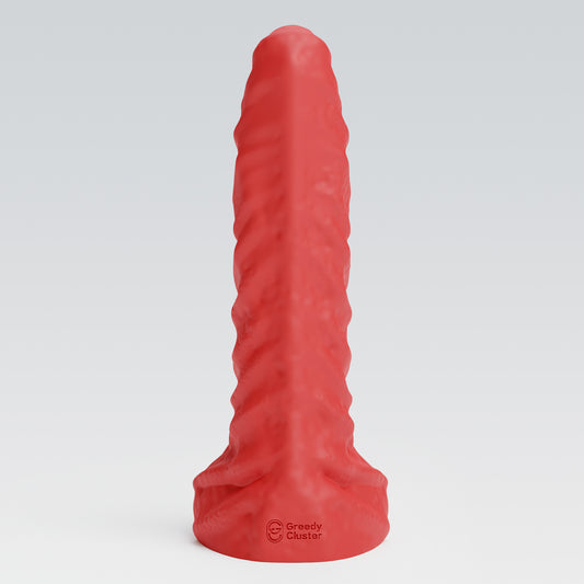 TYRAN - HUGE ANAL DILDO huge dildo in Scarlett color for huge anal dildo and big dildo