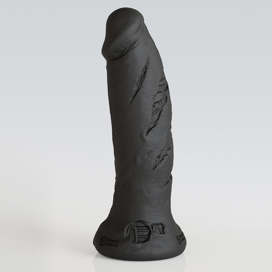 WOLVERINE - ALIEN FANTASY DILDO alien dildo detail image showing fantasy texture, sculpted shape, and body-safe silicone finish
